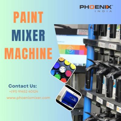 Mix Master: Revolutionize Your Painting Process with Our Paint Mixer Machine 