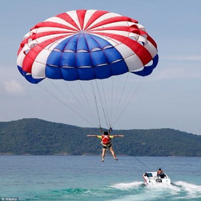 Parasailing in Andaman Islands 