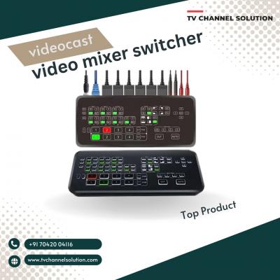 Video mixer switcher for multi cameras output 