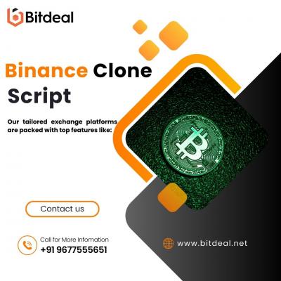 Binance Clone Script with Advanced Features - Check Now!