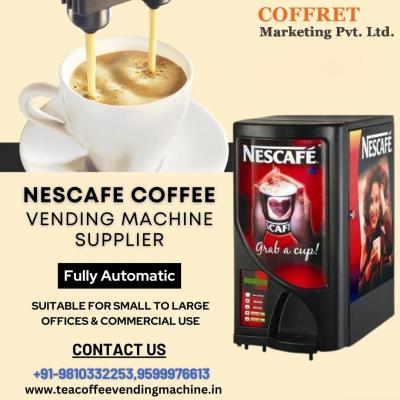 Nescafe coffee vending machine supplier in India
