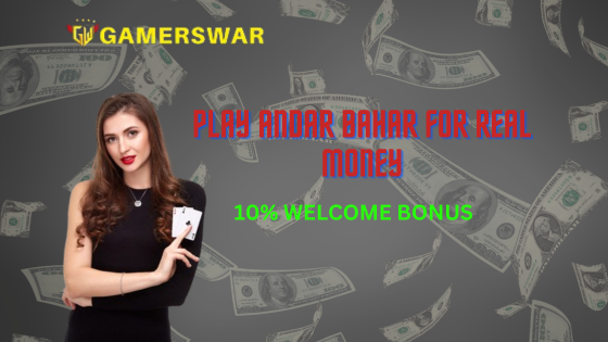 Experience Thrilling Play Andar Bahar For Real Money on Gamerswar