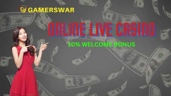 Experience the Thrill of Online Live casino with Gamerswar