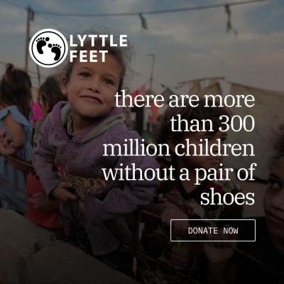 Lyttle Feet: Donate old Footwear in USA