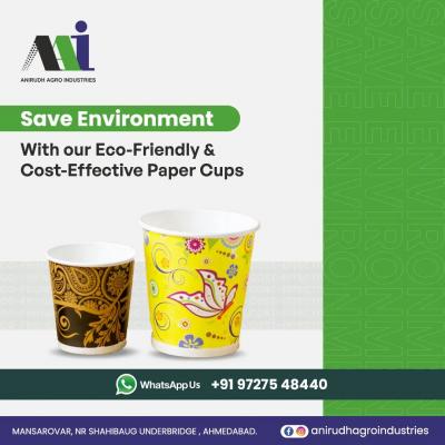 Eco-Friendly Disposable Paper Cups | Small & Large Sizes | Wholesale Manufacturers India - Ahmedabad Other