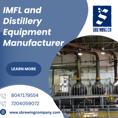 S Brewing Company| IMFL and Distillery Equipment Manufacturer in Bangalore