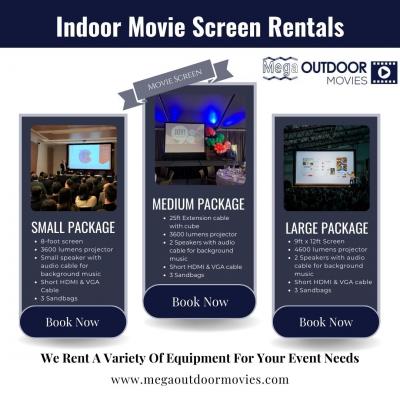 Buy Inflatable Movie Screen | Indoor Movie Rental