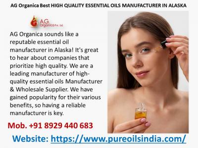 Ag Organica Best High-Quality Essential Oils Manufacturer In Alaska