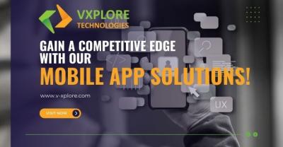 Gain A Competitive Edge With Our Mobile App Solutions!