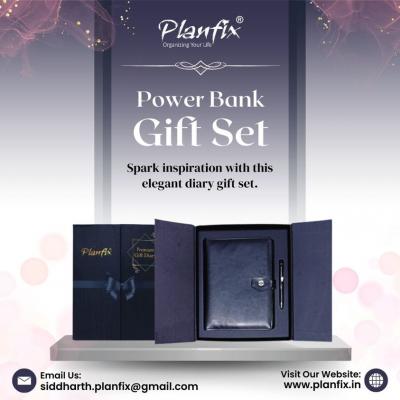 Power Bank Gift Set with Lamylight Pen - The Perfect Blend of Style and Utility - Delhi Tools, Equipment