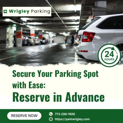 Secure Your Parking Spot with Ease: Reserve in Advance