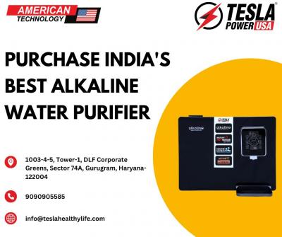 Purchase India's Best Alkaline Water Purifier- Tesla Healthy Life