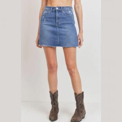 Vintage Mini Denim Skirt