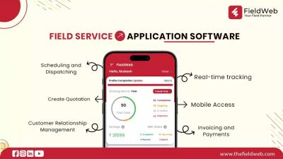 Field service application software