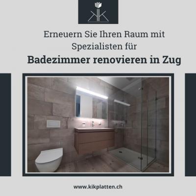 Erneuern Sie Ihren Raum mit Spezialisten für Badezimmer renovieren in Zug - Zurich Other