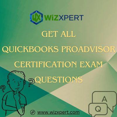 Quickbooks proadvisor certification exam questions - New York Other