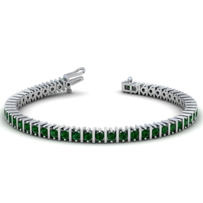 Emerald Tennis Bracelets - Other Jewellery