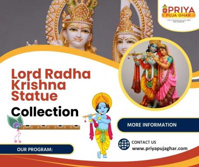 Lord Radha Krishna Statue Collection - Austin Other