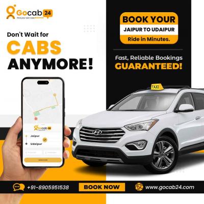 Book Your Jaipur to Udaipur Cabs in Minutes with Gocab24 - Jaipur Rentals