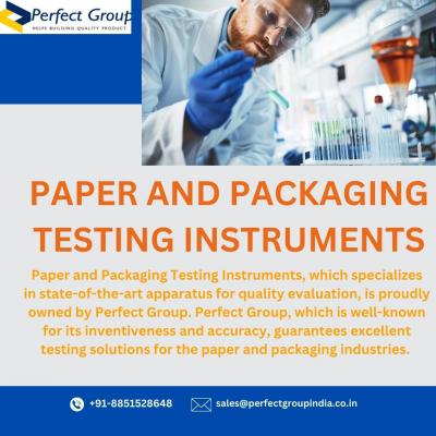 Paper And Packaging Testing Instruments 