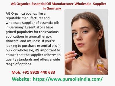 AG Organica Essential Oil Manufacturer & Wholesale Supplier in Germany