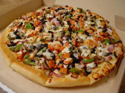 Enjoy Veggie Lovers Pizza Hut at Mna Wings Corner - Other Other