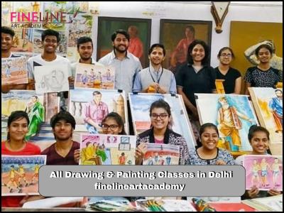 All Drawing & Painting Classes in Delhi – finelineartacademy 