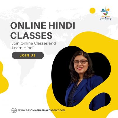 Learn Hindi and Fulfill Your Dreams - Dr. Sonia Sharma Academy