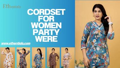 Cordset for women party wear | Ethentials