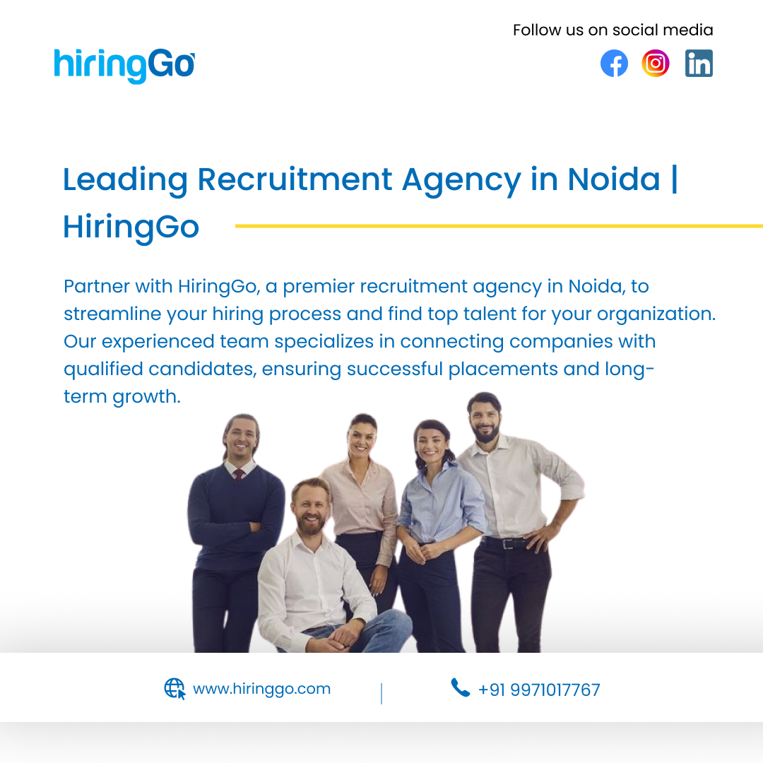 Leading Recruitment Agency in Noida | HiringGo