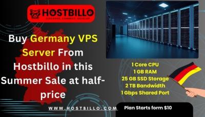 Buy Germany VPS Server From Hostbillo in this Summer Sale at half-price - Surat Hosting