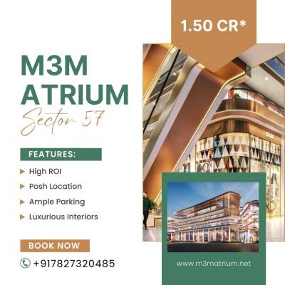 Office Spaces for sale at M3M Atrium 57 Gurgaon - Gurgaon Commercial