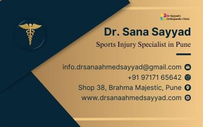 Trusted Bone Specialist in Pune - Dr. Sana Sayyad