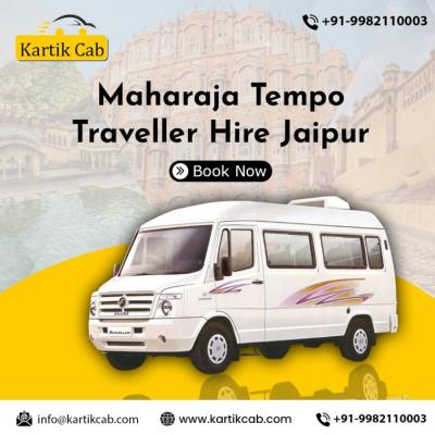 Maharaja Tempo Traveller Hire Jaipur