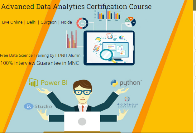 Data Analytics Certification Course in Delhi.110071  by Big 4,, Best Online Data Analyst Training