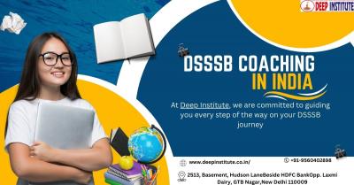 Achieve success in DSSSB Tests with the professional guidance provided by Deep Institute. - Delhi Tutoring, Lessons