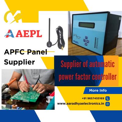 Reliable APFC Panel Supplier of Automatic Power Factor Controllers Aaradhya Electronics.