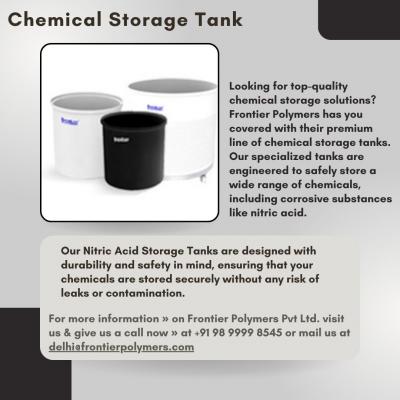 Chemical Storage Tanks - Frontier Polymers