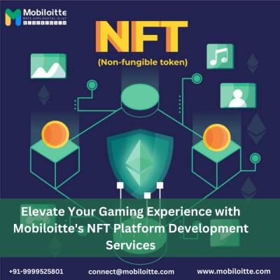 Elevate Your Gaming Experience with Mobiloitte's NFT Platform Development Services