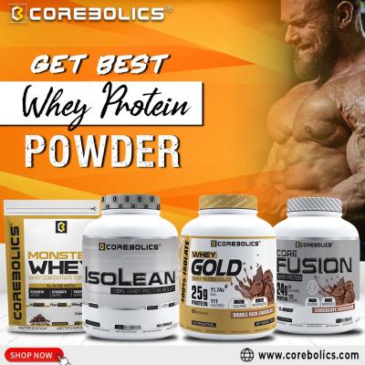 Get Best Whey Protein Powder at Corebolics