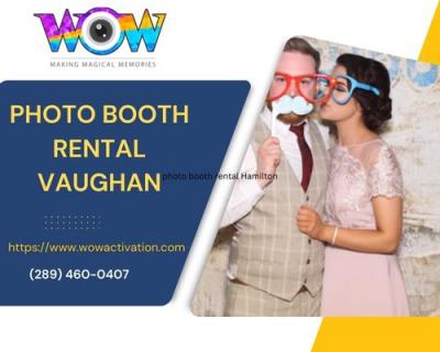 Rely On WOW Activation Booth For Photo Booth Rentals!