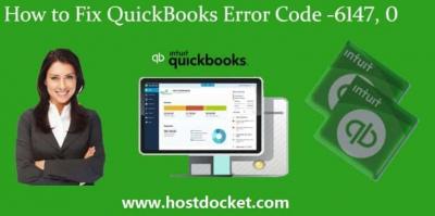 How to fix QuickBooks error 6147 0?