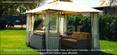 7 star DECOR Outdoor Waterproof Gazebo Pergola Tents for Several Décor Purpose | Best for Outdoor U