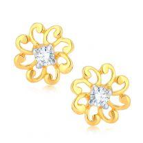 Stylish Gold Earrings for Women by Karatcraft
