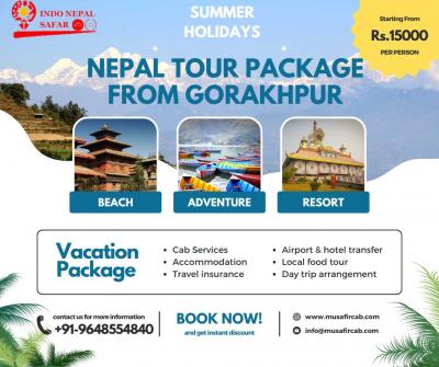 Gorakhpur to Nepal Tour Package, Nepal Tour Package from Gorakhpur