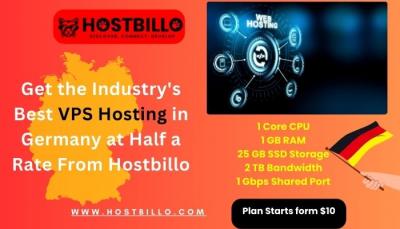Get the Industry's Best VPS Hosting in Germany at Half a Rate From Hostbillo - Surat Hosting