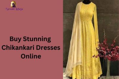 Discover Stunning Chikankari Dresses Online: Shop Now for Timeless Elegance!