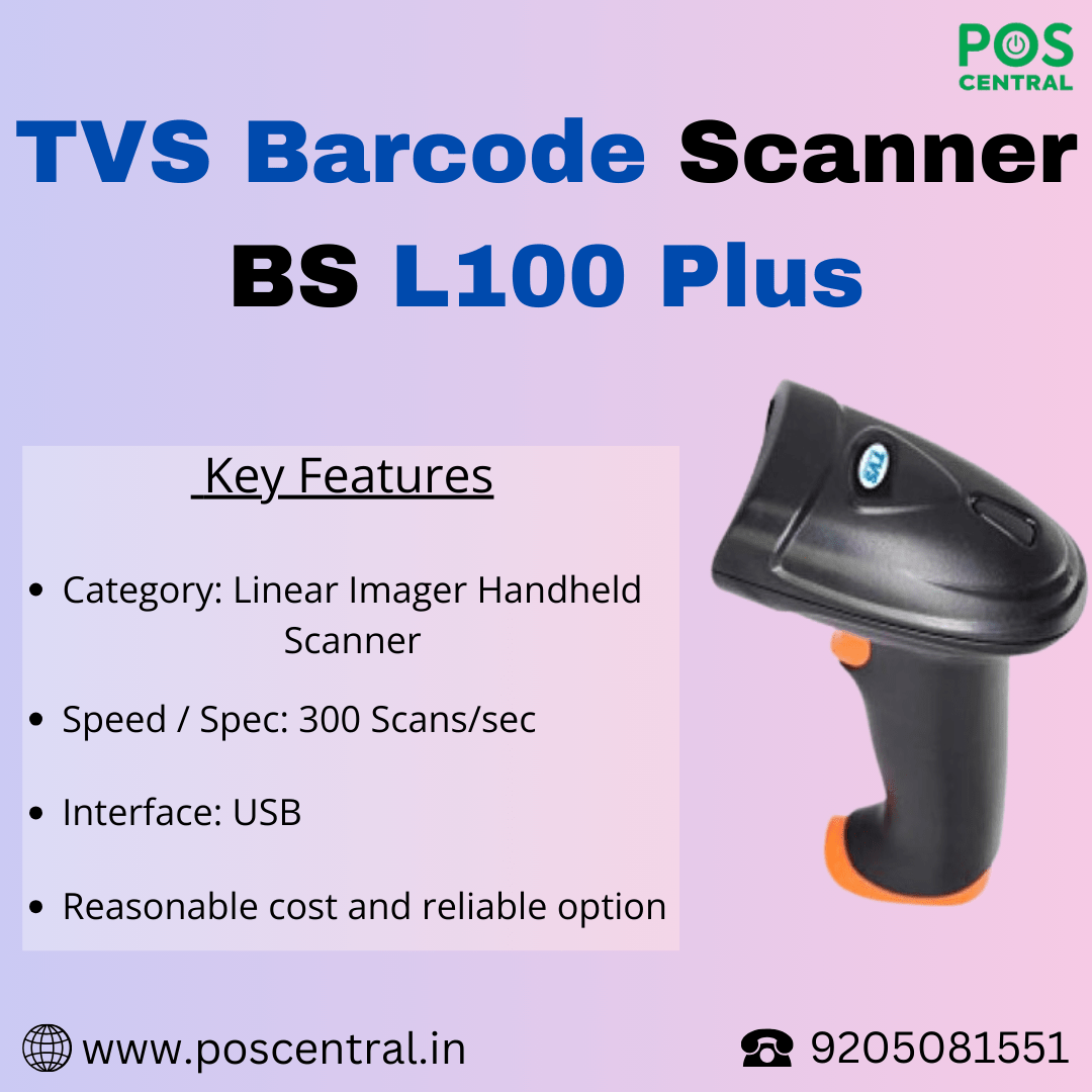 Scan Smarter, Scan Faster with TVS BS L100 Plus - Other Electronics