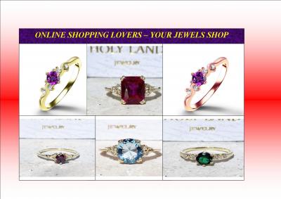 Exquisite Natural Gemstone Rings on Sale! 