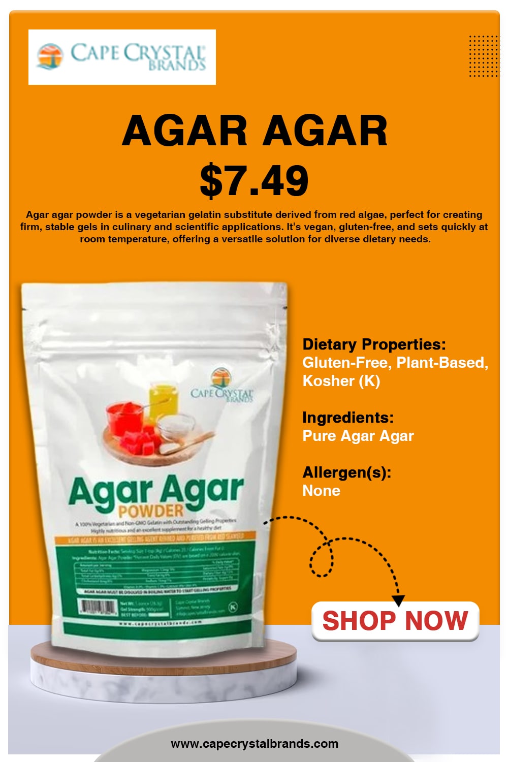 Agar Agar – Cape Crystal Brands